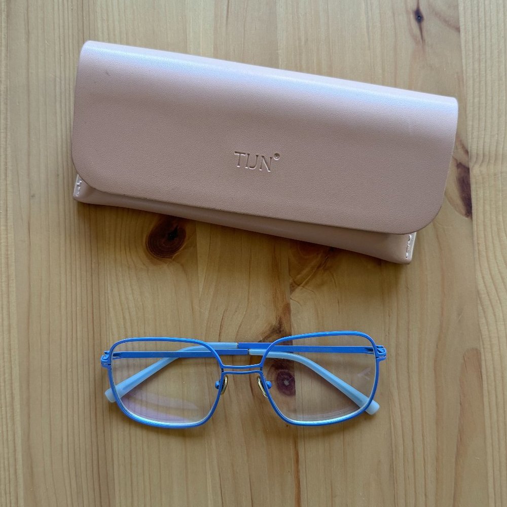 Blue/Lavender TIJN eyeglasses/frames